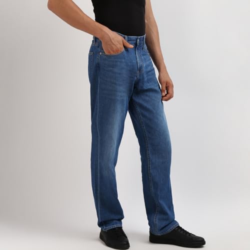 Calvin Klein Department1175 Straight Jeans (J3259501A4_PF24A 066 MID Blue_28)