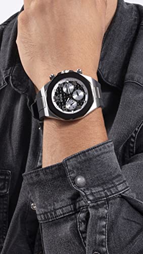 GUESS Analog Black Dial Men's Watch-GW0583G1