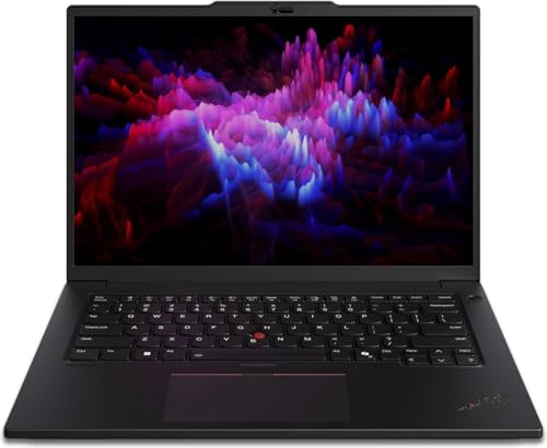 Lenovo ThinkPad P14s Gen 5 Mobile Workstation Laptop with Intel Ultra 7 155H Processor, 14.5” 120Hz Non-Touch 3K Display, 96GB DDR5-5600MHz, 2TB SSD, NVIDIA RTX 500, 5MP RGB+IR Camera, and Win11 Pro