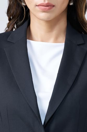 Annabelle by Pantaloons Womens Blazer_SS26WWANOWR00016M54A165_Jet Black_L