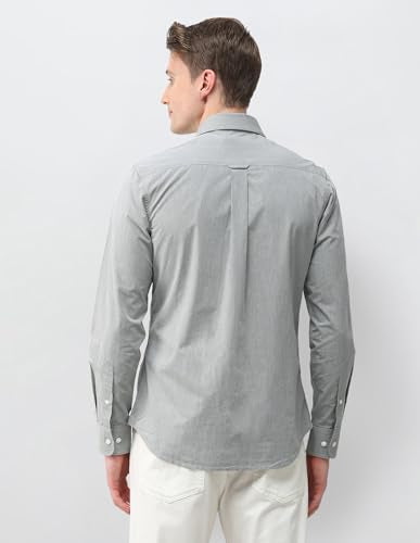 U.S.Polo Association Men's Solid Regular Fit Shirt