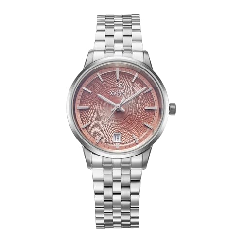 Xylys Waltz-L with Analog with Date Quartz Pink Dial Silver Stainless Steel Strap Watch for Women - 45028SM01E