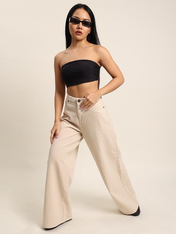Bene Kleed Denim Trousers for Women Slim Fit Jeans