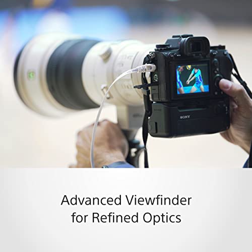 Sony Alpha ILCE-1 Mirrorless Full-Frame Camera | 30 FPS | 50.1 MP | 8K 30P, 4K 120P | Real-time Eye AF, Real time Tracking - Black