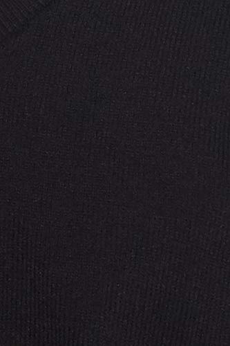 Amazon Brand - Symbol Men's Acrylic V-Neck Sweater (SWR-50_Black_Medium_Black_M)