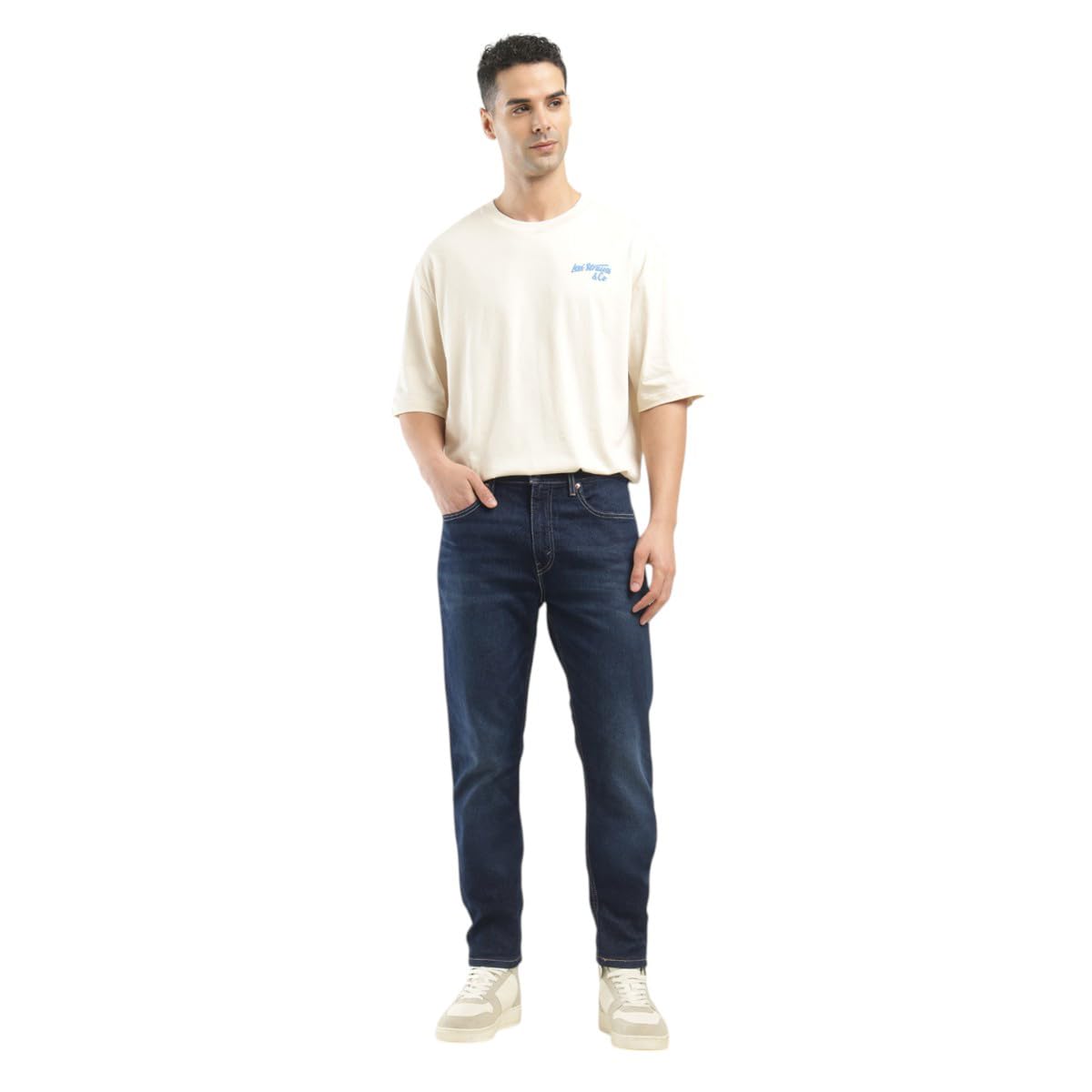 Levi'sMen's 512 Indigo Slim Tapered Fit Jeans
