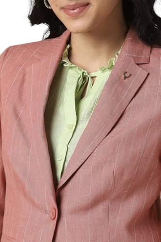 Allen Solly Women's Blazer (AHBZERGP041981_Pink