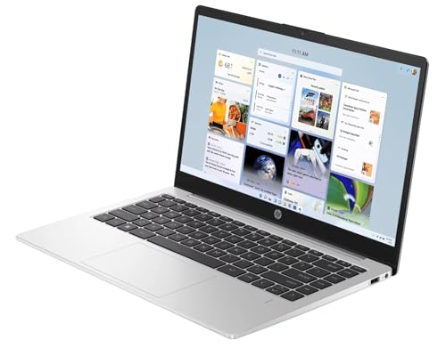 HP Professional 14 (2026), Intel (i5 14th Gen) Core 5 120U - (32 GB/512 GB SSD/Intel Iris Xe Graphics/Windows 11 Pro) Business Laptop/14.0" FHD/Backlit + Fingerprint/Silver/Copilot/1.4kg/MSO 2024
