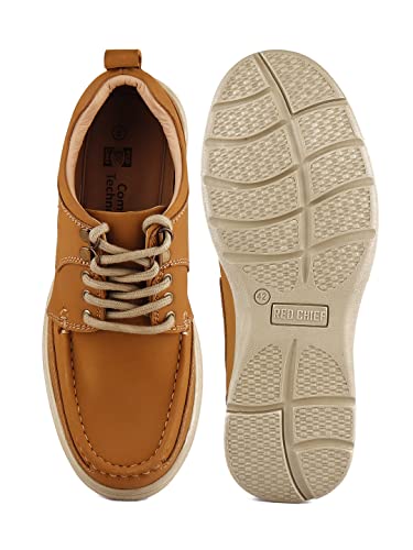 Red Chief Casual Outdoor Shoes For Men Rust - 9 Uk