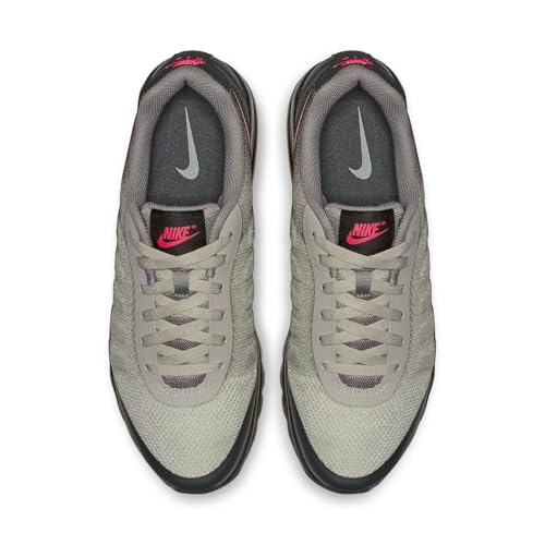 Nike Men AIR MAX Invigor Black/Solar RED-Anthracite Running Shoes 8 UK
