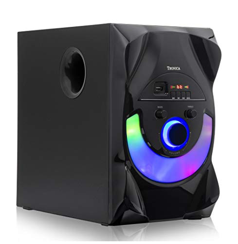 TRONICA BT555 4.1 Home Theater System with Bluetooth/FM/USB/Aux/TV Support & Remote Control Home Dj Night, Extra Base Wireless Amplifier, Bluetooth Multimedia Speaker (6inches Woofer 90W Output)