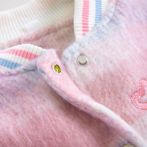 Hopscotch Female Full Sleeves Multi Textured Checkered Jacket For Ages (3-4 Years)