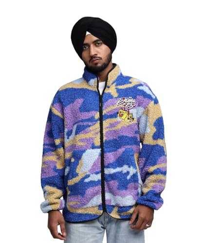 PUMA | Commissioner Dylan Polar Men's Fleece Jacket | Canvas-AOP | XS