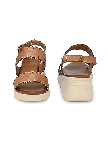 Delize Light Leather comfort Wedge Women's Tan 61330-39