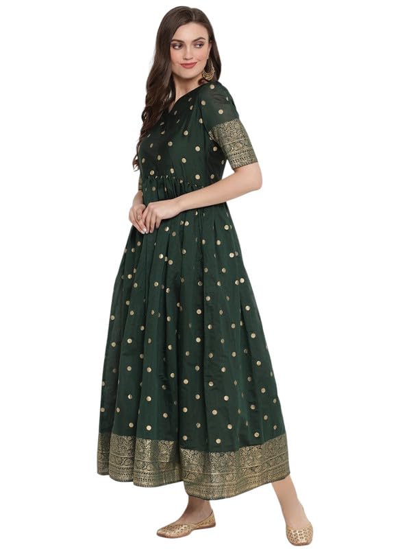 A-Line Maxi Ethnic Dresses