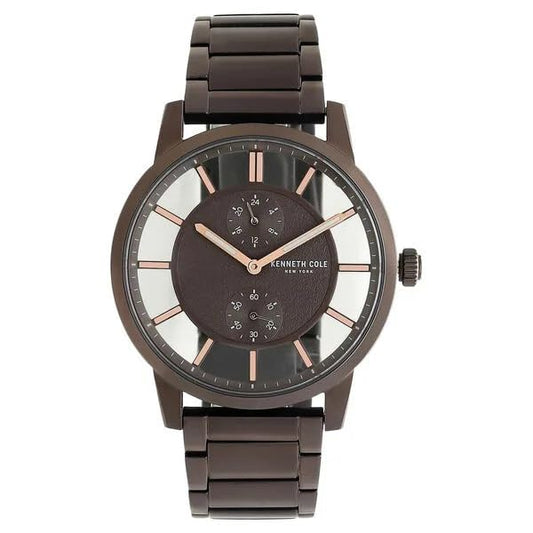 Kenneth Cole Mens Multi-Colour Dial Analogue Watch - KC50570004MN
