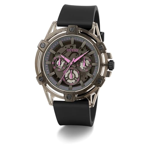 GUESS Analogue Black Dial Men's Watch-GW0032G2