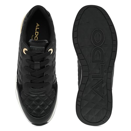 Aldo COSMICSTEP-IN001 Ladies Black Flat Sneakers