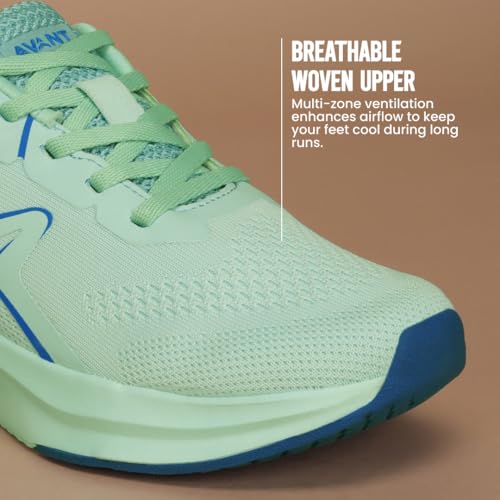 AVANT Womens RunAir X1 Running Shoes (Mint_UK4)