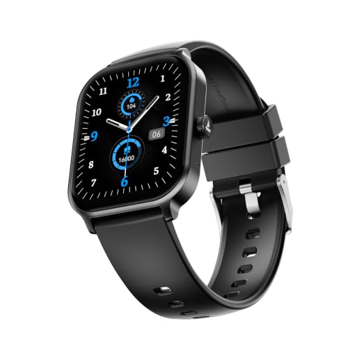 boAt Ultima Ember 2 Smartwatch, 1.96” AMOLED Display, Ultra Bright 1000 nits Brightness, AOD, Personalized Fitness Nudges, Functional Crown, 100+ Sports Mode smartwatch for Men & Women (Active Black)