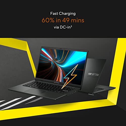 ASUS Vivobook Go 14, AMD Ryzen 3 7320U, 8GB RAM, 512GB SSD, FHD 14", Windows 11, Office Home 2024, Mixed Black, 1.38 kg, E1404FA-NK3325WS, AMD Radeon iGPU, M365 Basic (1Year)*, Thin & Light Laptop