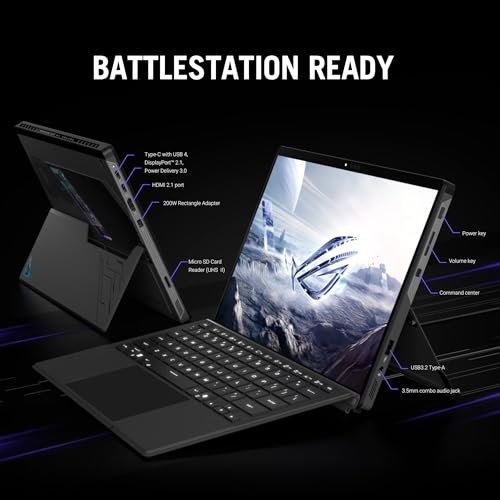 ASUS ROG Flow Z13 (2025), AMD Ryzen AI MAX+ 395,AMD Radeon iGPU, 32GB/1TB, 2.5K QHD+,Touchscreen, 13.4", 34 cm,Windows 11, M365 Basic(1yr)* Office24, Off Black, 1.59 Kg, GZ302EA-RU520WS, Gaming Laptop