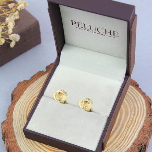 Peluche Golden Cufflinks for Men