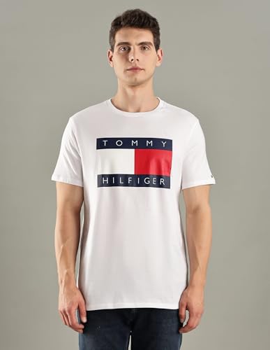 TOMMY HILFIGER Logo Regular-Fit Cotton T-Shirt