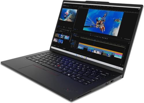 Lenovo ThinkPad P14s Gen 5 Mobile Workstation Laptop with Intel Ultra 7 155H Processor, 14.5” 120Hz Non-Touch 3K Display, 96GB DDR5-5600MHz, 2TB SSD, NVIDIA RTX 500, 5MP RGB+IR Camera, and Win11 Pro
