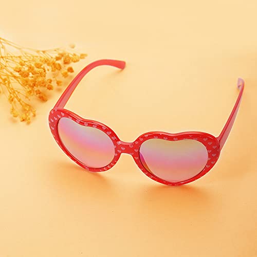 Carlton London Girl's Yellow Lens & Red Other Sunglasses