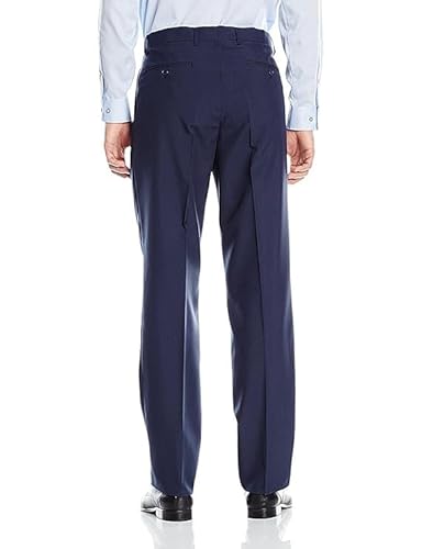 RISANI Men Single Breasted Two Piece Suit (in, Numeric, 40, Regular, Blue)