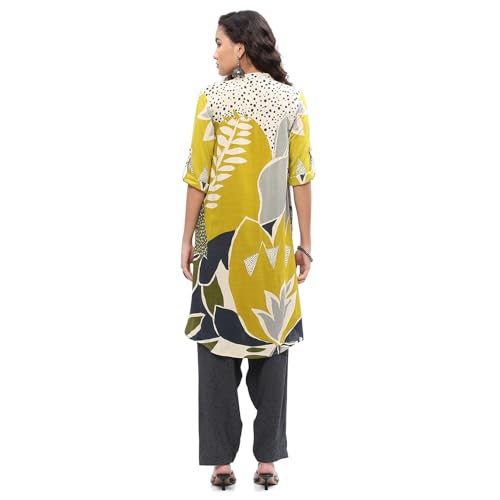 BIBA Women's Rayon Kurta Sets (2PCSET2724AW24JALP_Jalapeno