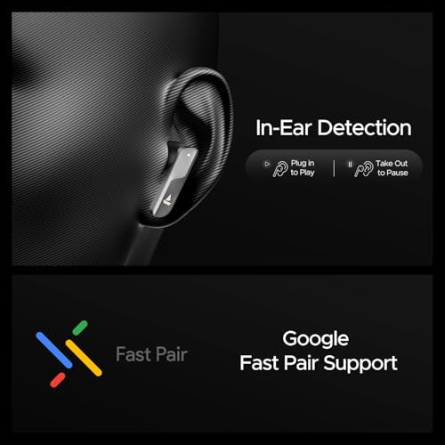 boAt New Launch Nirvana X TWS,Knowles Dual Drivers,Hi-Res Audio LDAC,App Support,4Mic ENx,Dual Pair,Spatial Audio,Fast Charge, Bluetooth Earbuds, TWS Ear Buds Wireless Earphones with mic (Cosmic Onyx)