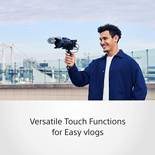 Sony Alpha Ilce-6400 24.2Mp Mirrorless Digital SLR 16 GB Camera Body (Aps-C Sensor, Real-Time Eye Auto Focus, 4K Vlogging 16 GB Camera, Tiltable LCD) - Black