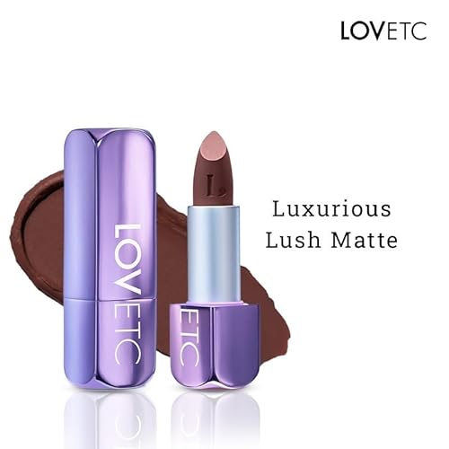 LOVETC Pout, Perfect, Etc High-Definition Matte Lipstick - Espresso Clock