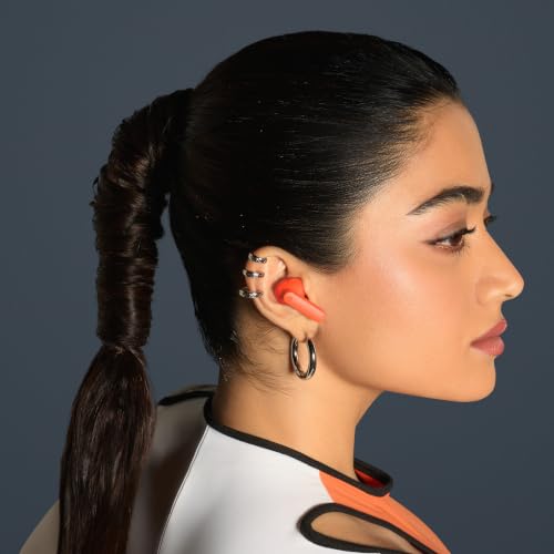 CMF by Nothing Buds 2 48 dB Hybrid ANC, Ultra Bass Technology 2.0, 55 Hrs Playtime Bluetooth in Ear Headset (Orange, in the Ear)