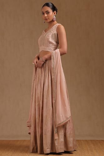 Soch Women's Artsilk Lehenga Choli Set (OWA4CD21306XL)