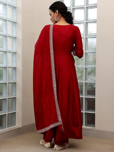 Libas Women's Silk Blend Kurta Sets (48557R