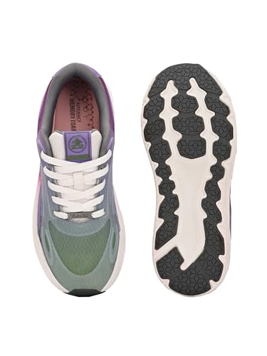 OFF LIMITS Women Gladiator W Running Shoes, Purple/Green, 6 UK