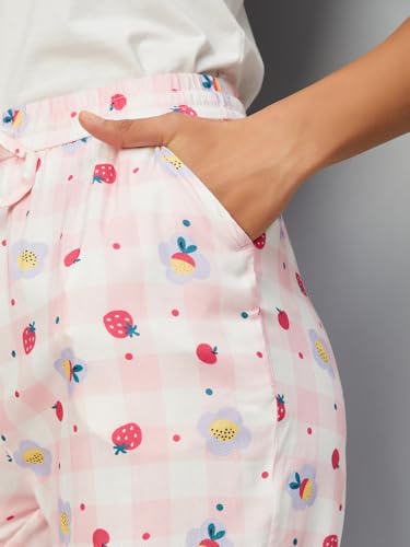 Max Women Printed Shorts (Pink_XXL)