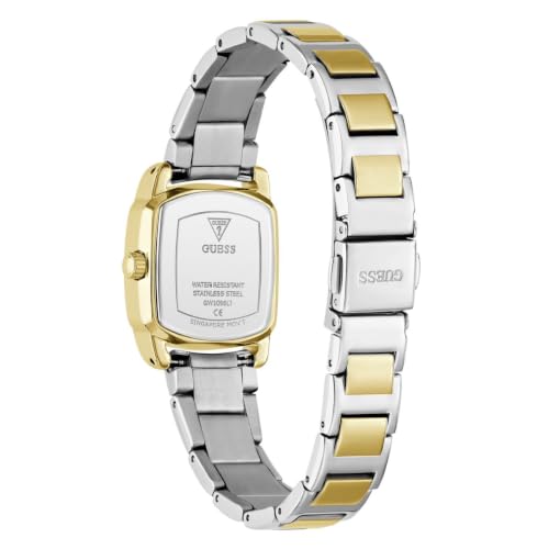Guess Square 25mm Green Dial Analog Women Watch - GW1096L7