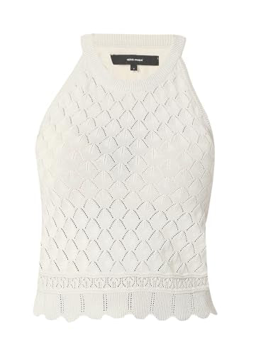 VERO MODA Women's Regular Fit Beige Top