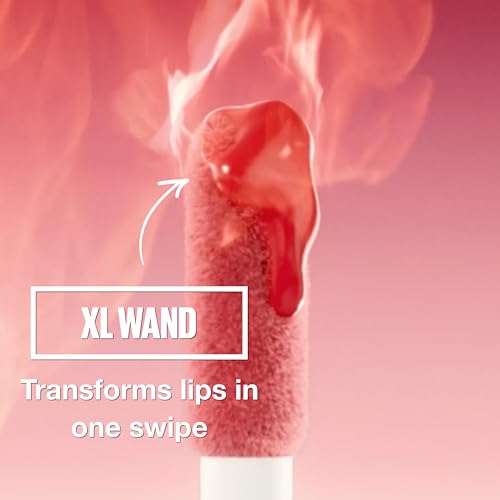 Maybelline New York Lifter Plump - Plumping Lip Gloss, Peach Fever, 5ml