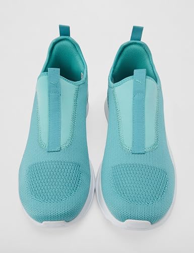 Puma Womens Anzarun Krick Pro WNS Slipon Blue Turquoise-Mint-White Sneaker - 7 UK (39180102)