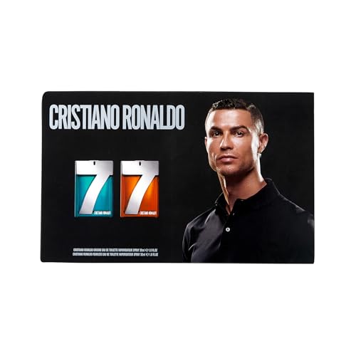 Cristiano Ronaldo CR Eau de Toilette Duo Set for Men | Origins 30ml + Fearless 30ml | Fragrance Gift Set