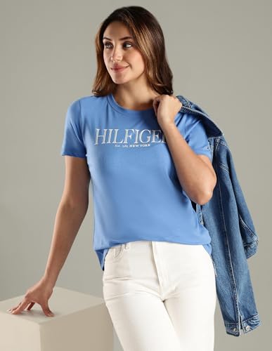 TOMMY HILFIGER Logo Regular Fit Cotton T-Shirt