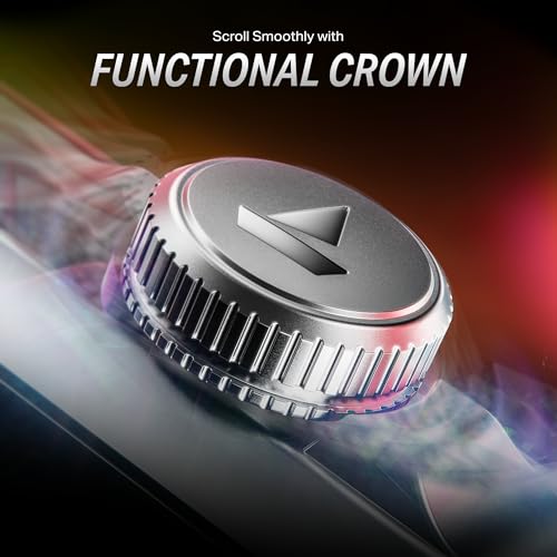 boAt New Launch Storm Infinity w/15 Days Extensive Battery fueled by Huge 550mAh Battery, Fast Charge, Sports Strap,1.83”(4.65cm)HD Display, Functional Crown Smart watch for Men & Women (Sports Black)