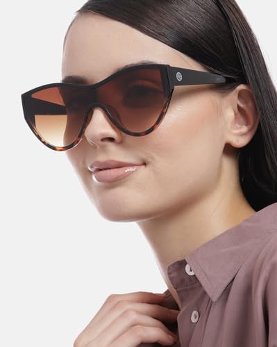 Carlton London Double toned with UV Protected Shield Sunglass for women