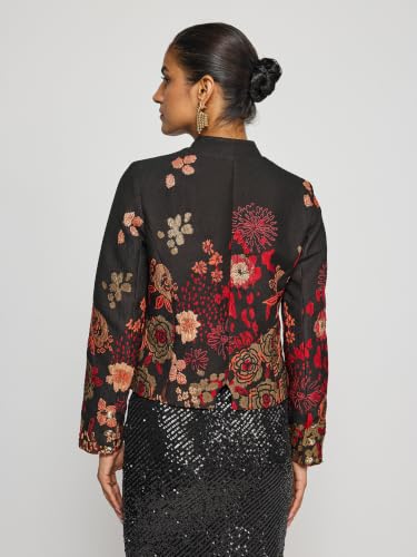 Label RITU KUMAR Black Cherry Jacket