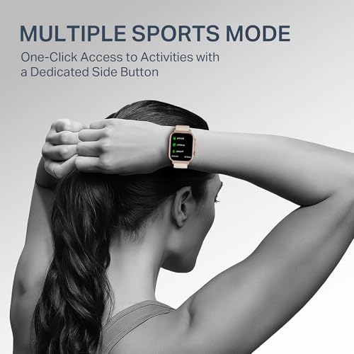 boAt New Launch Storm Infinity Max, 20 Days MAXIMUM Battery, Biggest Battery Capacity Ever! 2.01" (5.1cm)Display, Functional Crown, AI Nudges, BT Calling, Smart Watch for Men & Women (Cherry Blossom)